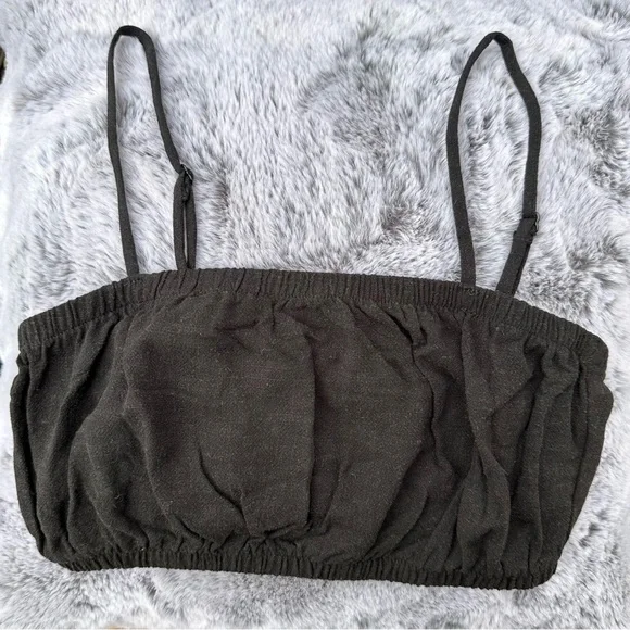 NWT Double Zero Cami Style Tank Top, Black Size Spicy Small - Picture 3 of 8